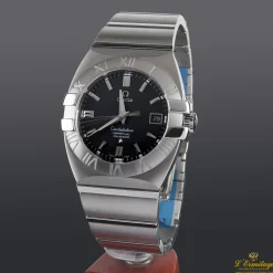 OMEGA Constellation calendario perpetuo acero cuarzo caballero 38mm