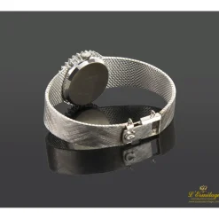 OMEGA Lady oro blanco con diamantes