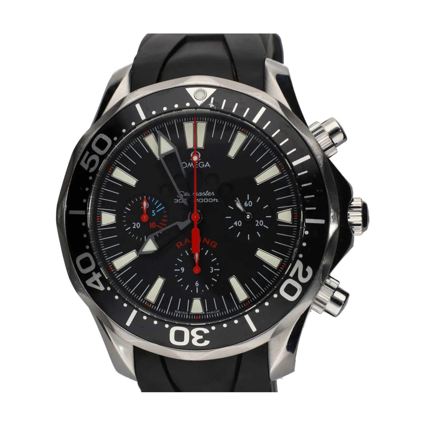 OMEGA Seamaster racing 300m acero 44mm.