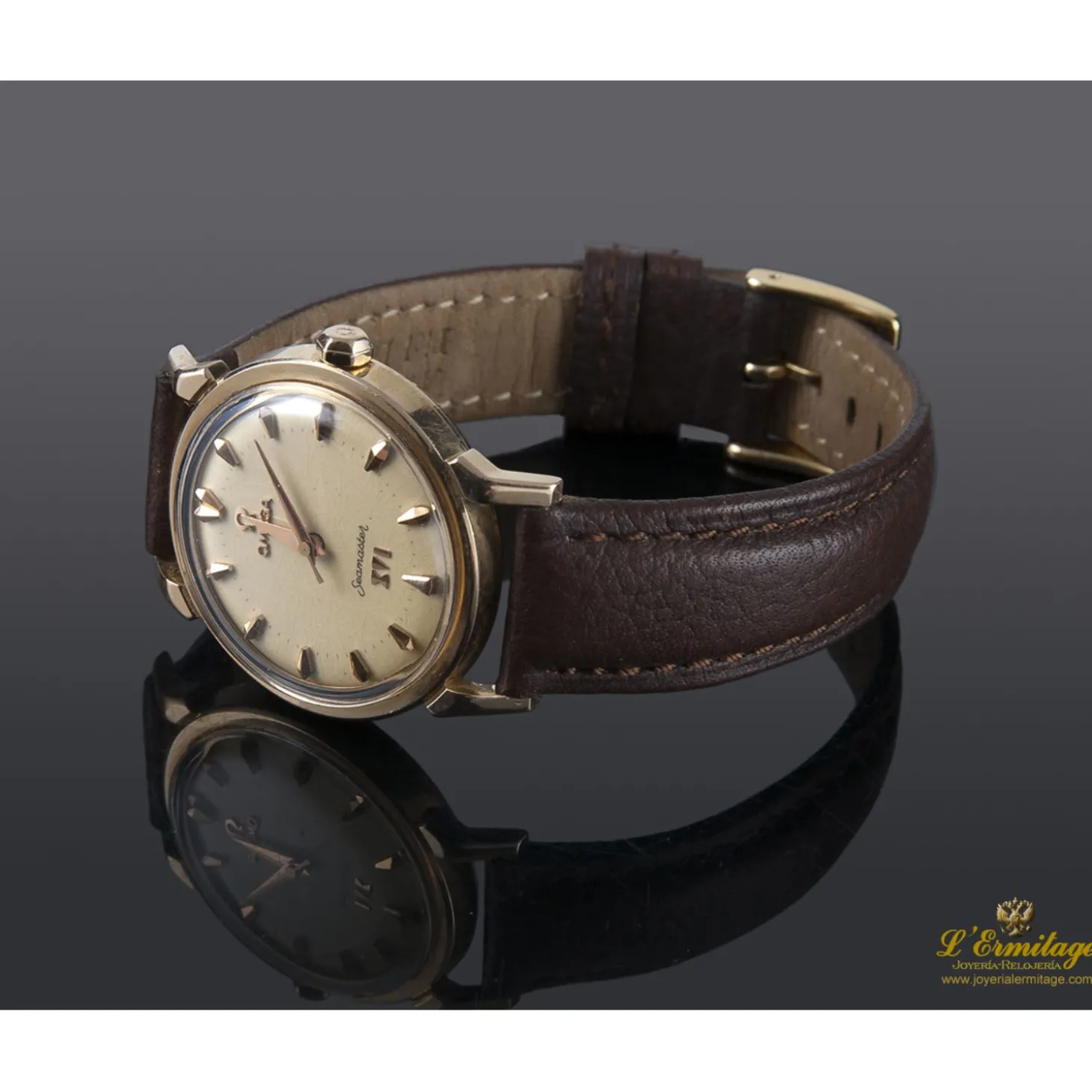 OMEGA Seamaster xvi automatico oro amarillo caballero 33mm