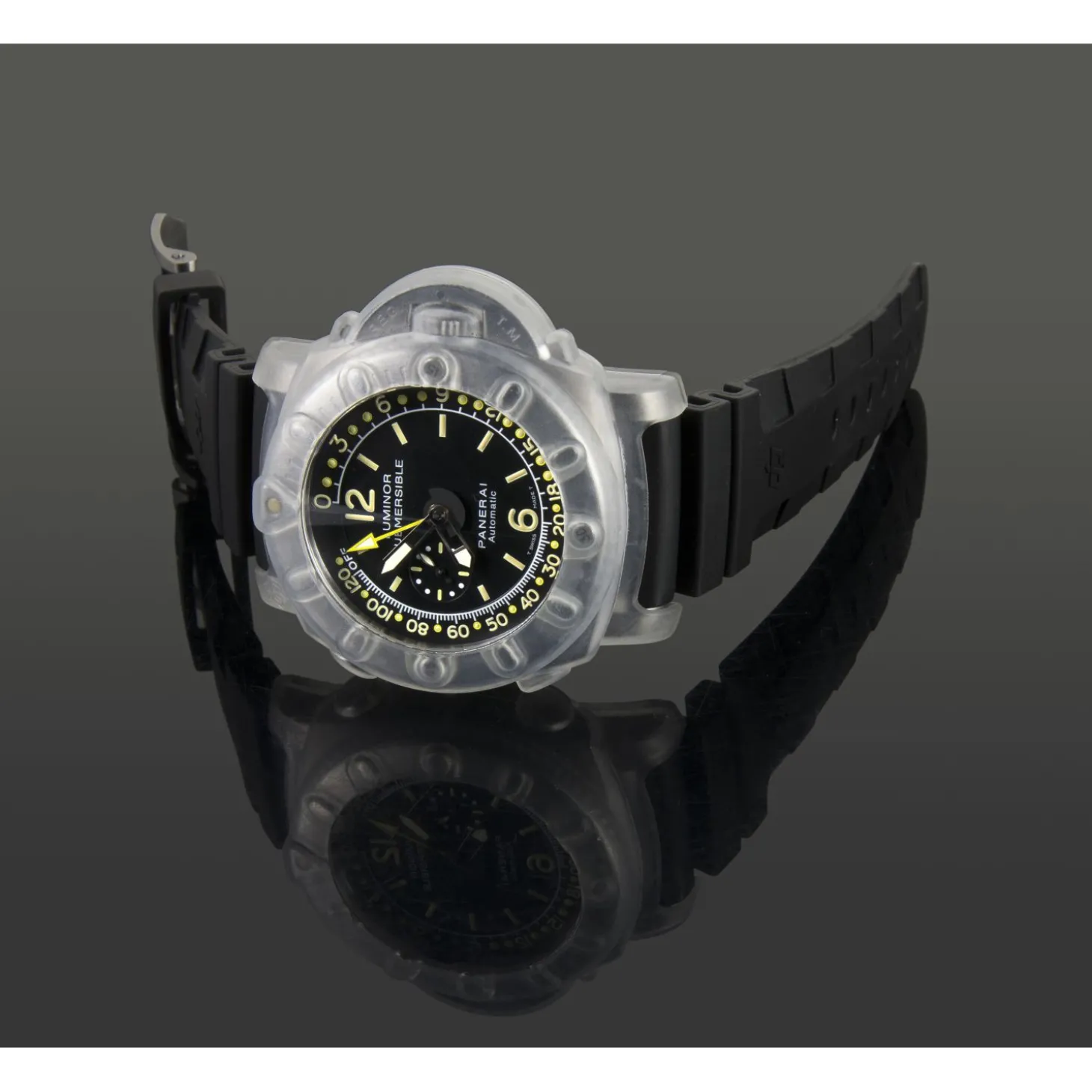 PANERAI Depth gauge submersible luminor 1950 titanio