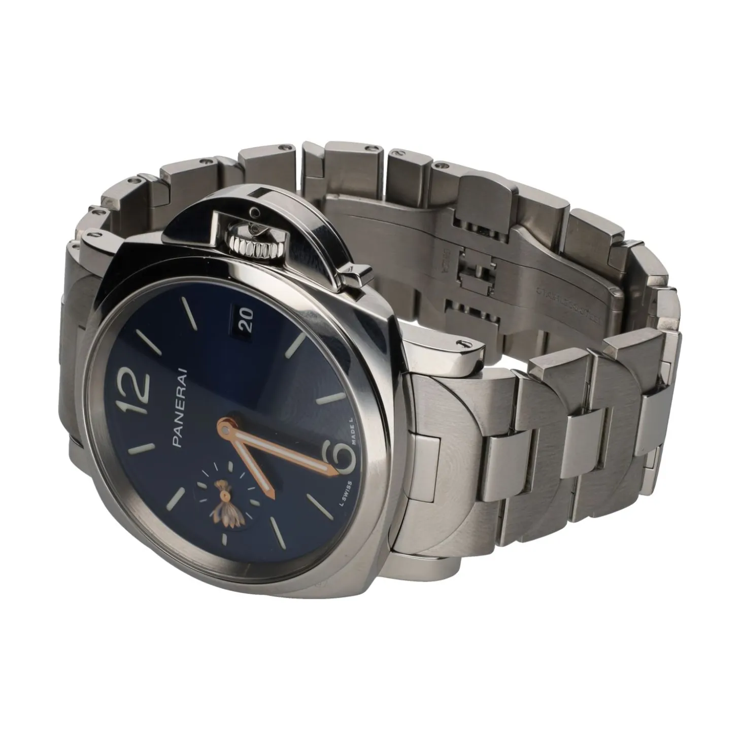 PANERAI Luminor due acero 38mm.