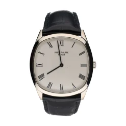 PATEK PHILIPPE Ellipse oro blanco cuerda manual 33mm.