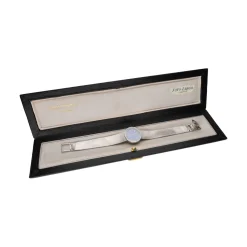PATEK PHILIPPE Ellipse oro blanco brillantes cuerda manual 24mm.