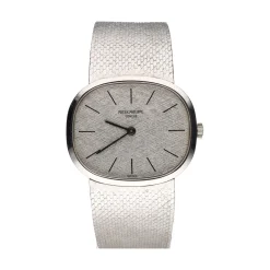 PATEK PHILIPPE Ellipse oro blanco caballero 32mm. Medida pulsera 16,5cm.