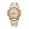 PATEK PHILIPPE Nautilus acero y oro 37mm.