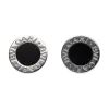 PENDIENTES Pendientes bulgari bulgari en oro blanco y onix.