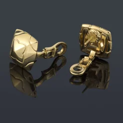 PENDIENTES Pendientes bulgari pirámide oro amarillo