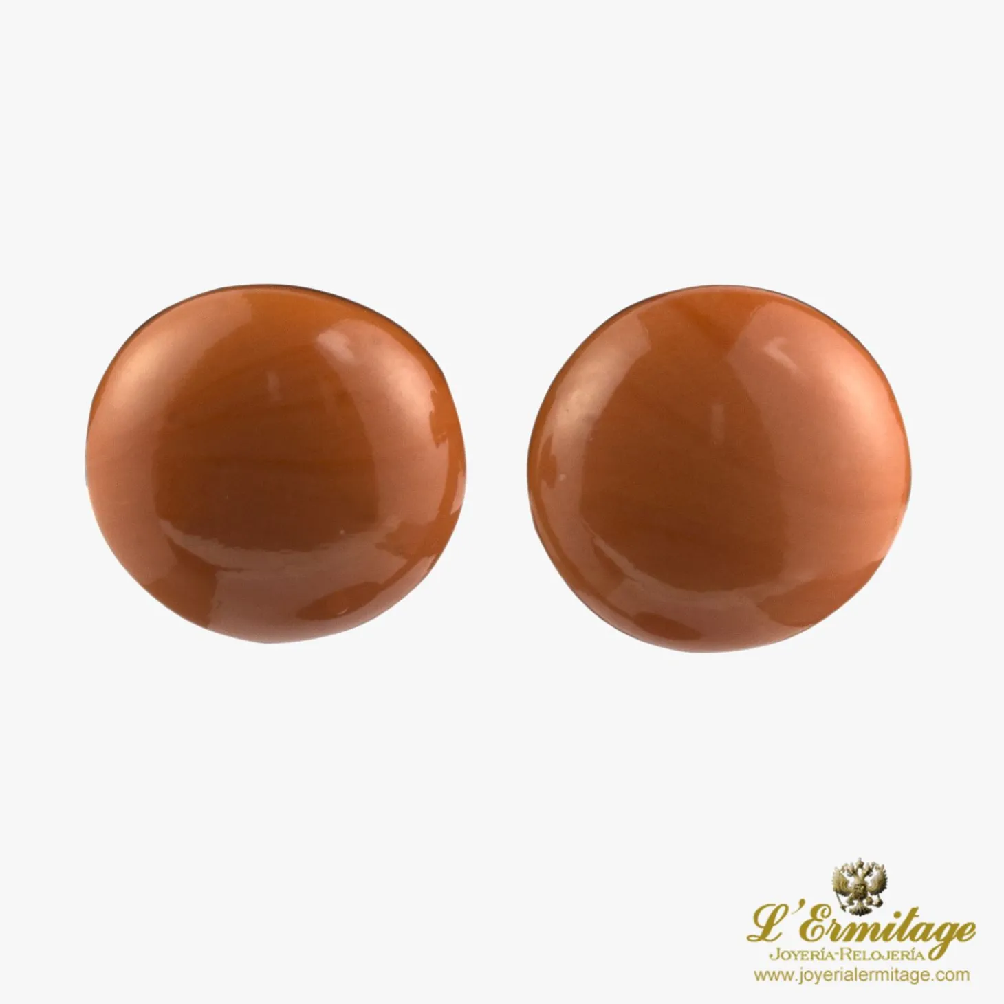 PENDIENTES Pendientes coral oro amarillo