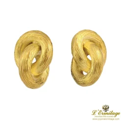 PENDIENTES Pendientes doble aro oro amarillo