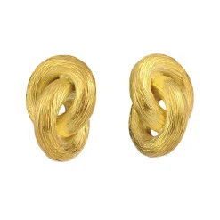 PENDIENTES Pendientes doble aro oro amarillo