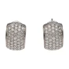 PENDIENTES Pendientes en oro blanco con brillantes.