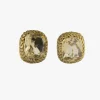 PENDIENTES Pendientes en oro amarillo y citrinos.