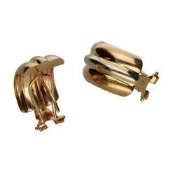 PENDIENTES Pendientes en oro amarillo detalles con gallones.