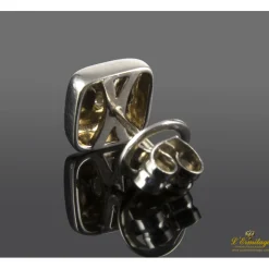 PENDIENTES Pendientes en oro blanco con brillantes
