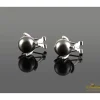 PENDIENTES Pendientes en oro blanco con perlas tahiti y brillantes