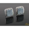 PENDIENTES Pendientes en oro blanco con citrinos y diamantes.