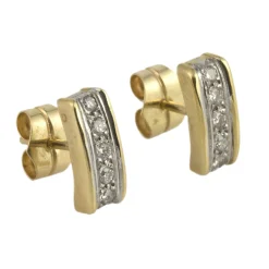 PENDIENTES Pendientes oro amarillo y diamantes