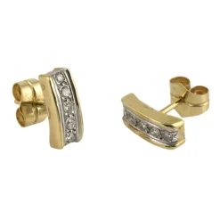 PENDIENTES Pendientes oro amarillo y diamantes
