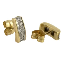 PENDIENTES Pendientes oro amarillo y diamantes