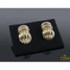 PENDIENTES Pendientes oro amarillo gallones y rubíes.