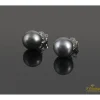 PENDIENTES Pendientes oro blanco perlas tahití.