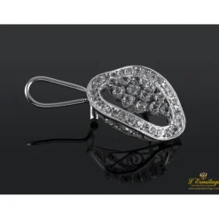 PENDIENTES Pendientes oro blanco amarillo y zirconitas.