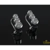 PENDIENTES Pendientes oro blanco y diamantes