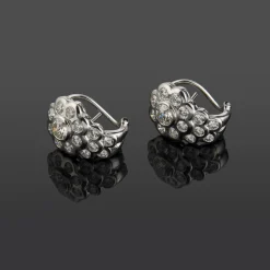 PENDIENTES Pendientes oro blanco y diamantes