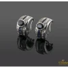 PENDIENTES Pendientes oro blanco zafiros y diamantes