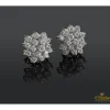 PENDIENTES Pendientes oro blanco y diamantes.