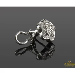 PENDIENTES Pendientes oro blanco y diamantes.