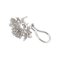 PENDIENTES Pendientes oro blanco y diamantes.