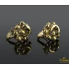 PENDIENTES Pendientes realizados en oro amarillo con motivos en mate y brillo.
