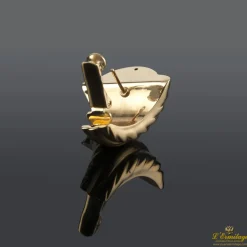 PENDIENTES Pendientes realizados en oro amarillo.