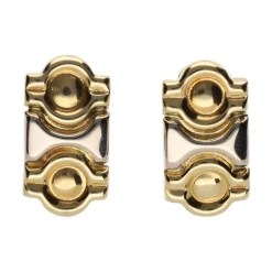 PENDIENTES Pendientes realizados en oro amarillo y oro blanco.