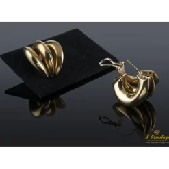 PENDIENTES Pendientes tres aros oro amarillo