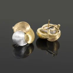 PENDIENTES Pendientes tres colores de oro