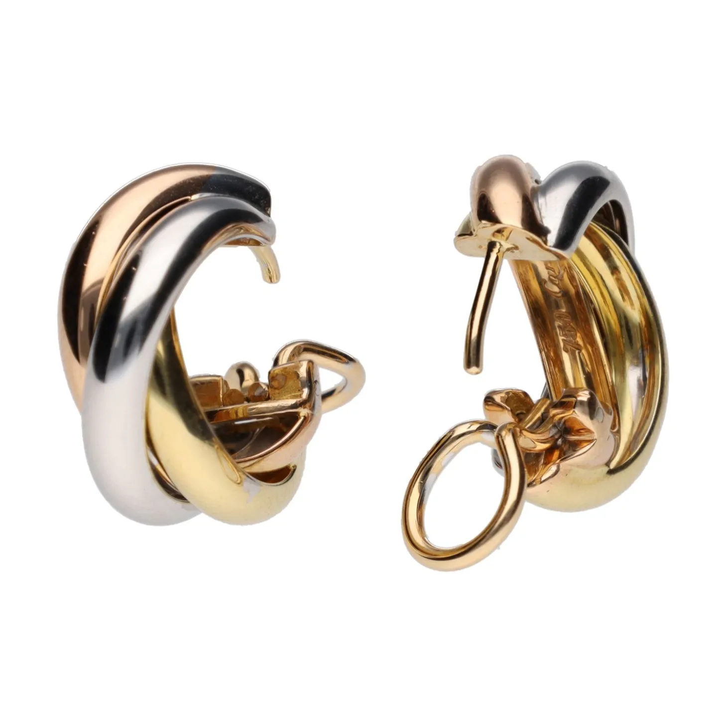 PENDIENTES Pendientes trinity de cartier.