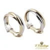 PENDIENTES Pendientes trinity de cartier en tres oros.