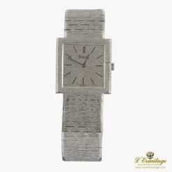 PIAGET Polo oro blanco cuerda manual señora
