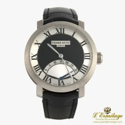 PIERRE KUNZ Retrogrado oro blanco automático caballero 41mm