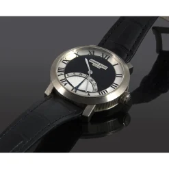 PIERRE KUNZ Retrogrado oro blanco automático caballero 41mm