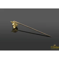PISACORBATAS Alfiler de corbata realizado en oro amarillo.