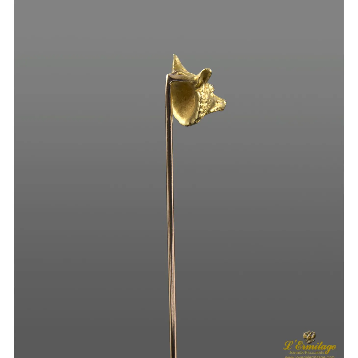 PISACORBATAS Alfiler de corbata realizado en oro amarillo.