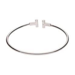 PULSERAS Pulsera de la colección t de tiffany & co en oro blanco