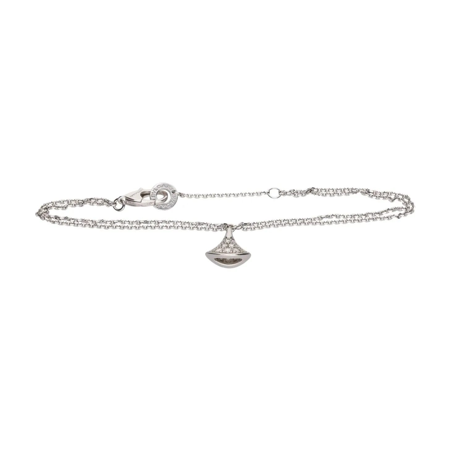 PULSERAS Pulsera divas´ dream de bulgari en oro blanco con brillantes.