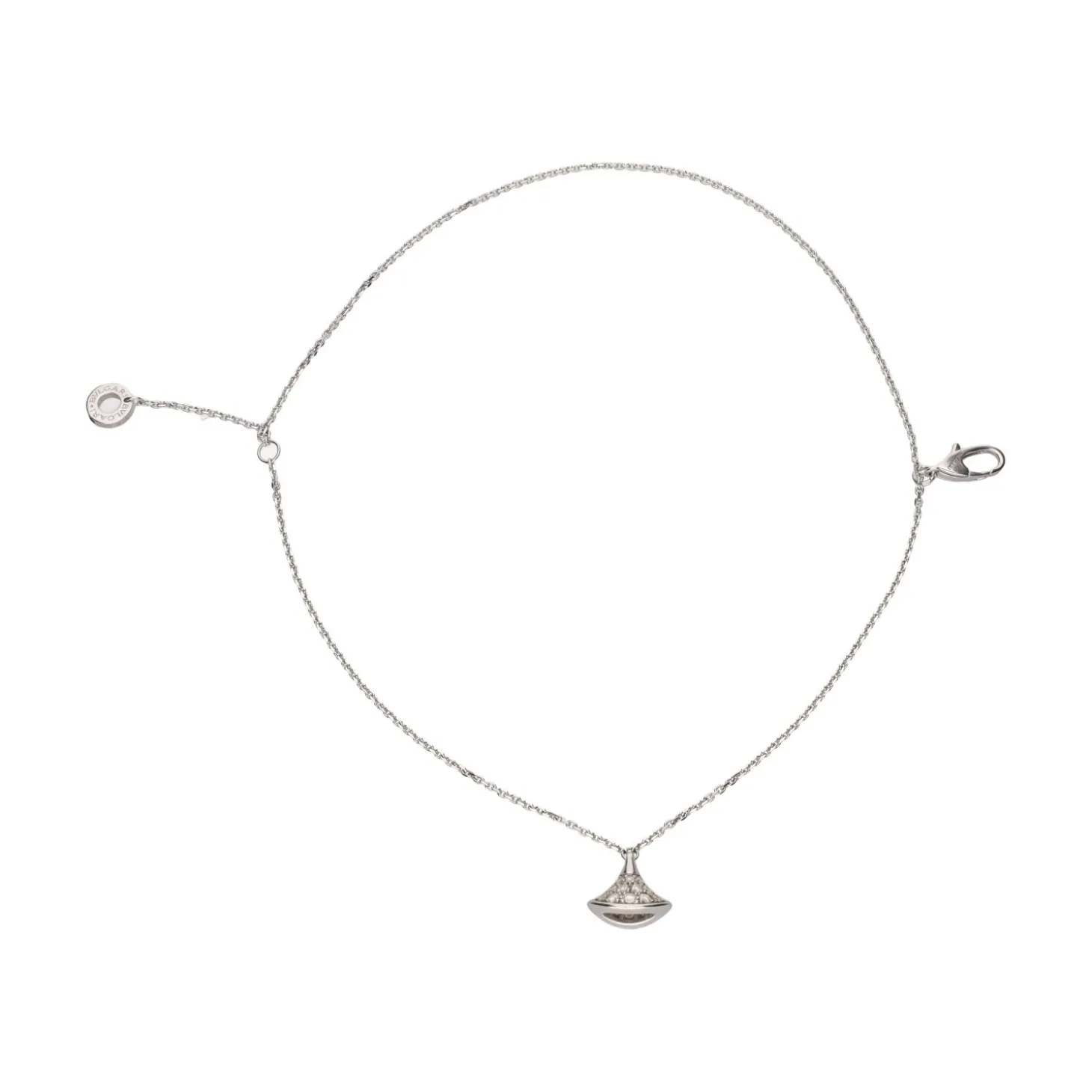 PULSERAS Pulsera divas´ dream de bulgari en oro blanco con brillantes.