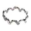 PULSERAS Pulsera en oro blanco con brillantes.