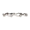 PULSERAS Pulsera en oro blanco y brillantes.